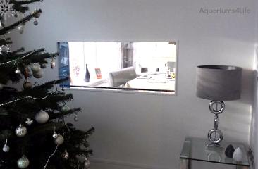 Aquariums4Life through wall Marine