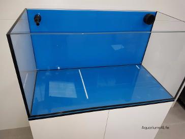 Aquariums4Life High Gloss Steel Frame Aquarium Cabinet marine