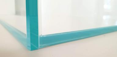 fish tank bottom edge opti white low iron glass all of aquarium erfect lear silicone lines minimal with high polished edges
