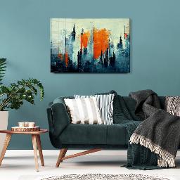 GLASS WALL ART HOME DECOR  PAINTING