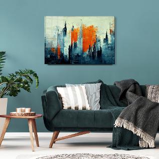 GLASS WALL ART HOME DECOR  PAINTING