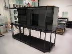 Aquariums4life black steel framed aquarium