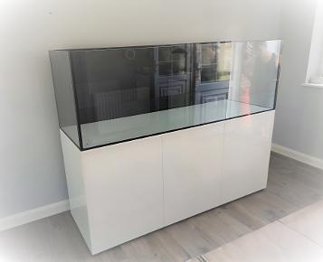 Aquariums4Life Aqua V 1800 braceless aquarium marine steel frame