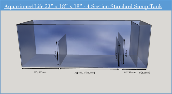 Aquariums4Life sump tank design