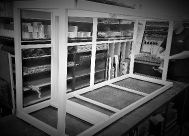Safest aquarium stands. No tank leaks and breaks causedby the stands of Aquariums4Life White powder coated frames and other custom ideas catered for