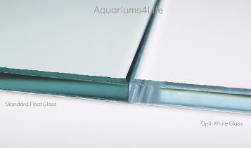 Aquariums4Life Opti- white vs float glass