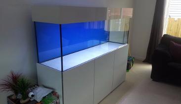 Aquariums4Life High Gloss Steel framed cabinet Tropical